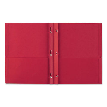 Avery® Two-pocket Folder, Prong Fastener, 0.5" Capacity, 11 X 8.5, Red, 25-box freeshipping - TVN Wholesale